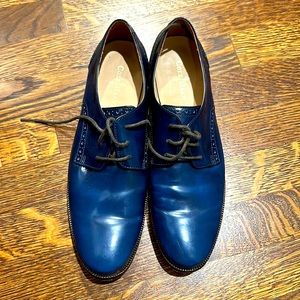 Cole Haan Blue Brogues size 6.5